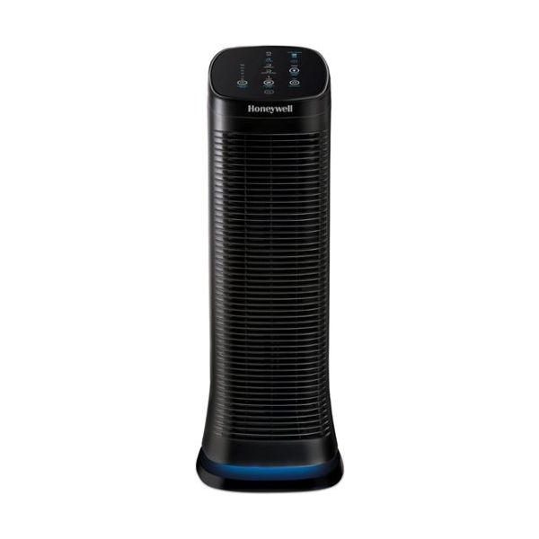 Honeywell - HFD320 Air Genius 5 Air Purifier with Permanent Filter Large Rooms - Black