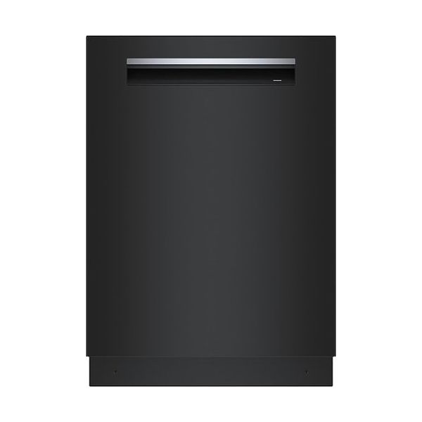 Bosch - 800 Series 24" Top Control Smart Built-In Stainless Steel Tub Dishwasher with Flexible 3rd Rack, 42dBA - Black