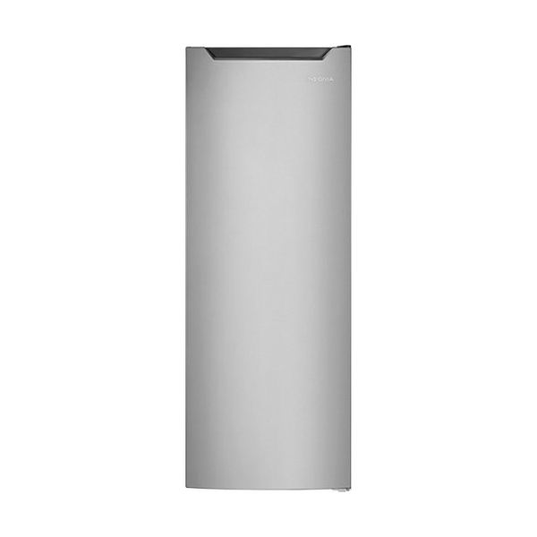 Insignia™ - 7 Cu. Ft. Garage Ready Upright Convertible Freezer with ENERGY STAR Certification - Stainless Steel Look
