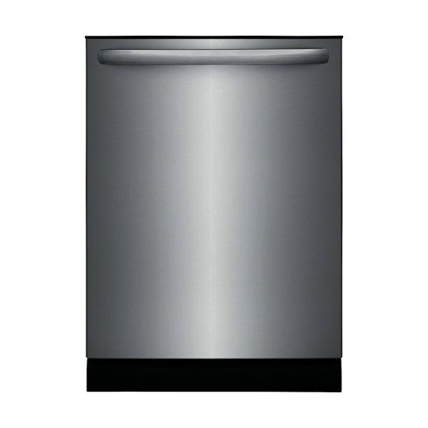 Frigidaire - 24" Top Control Built-In Plastic Tub Dishwasher with MaxDry, 52 dBA - Stainless Steel