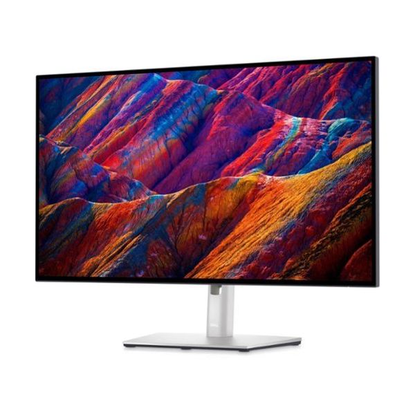Dell - UltraSharp 27" LCD 4K UHD Monitor (DisplayPort, USB, HDMI) - Black, Silver
