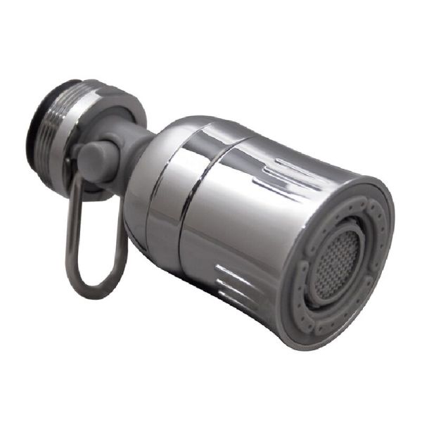 Niagara Dual Spray Swivel Faucet Aerator with Pause Valve